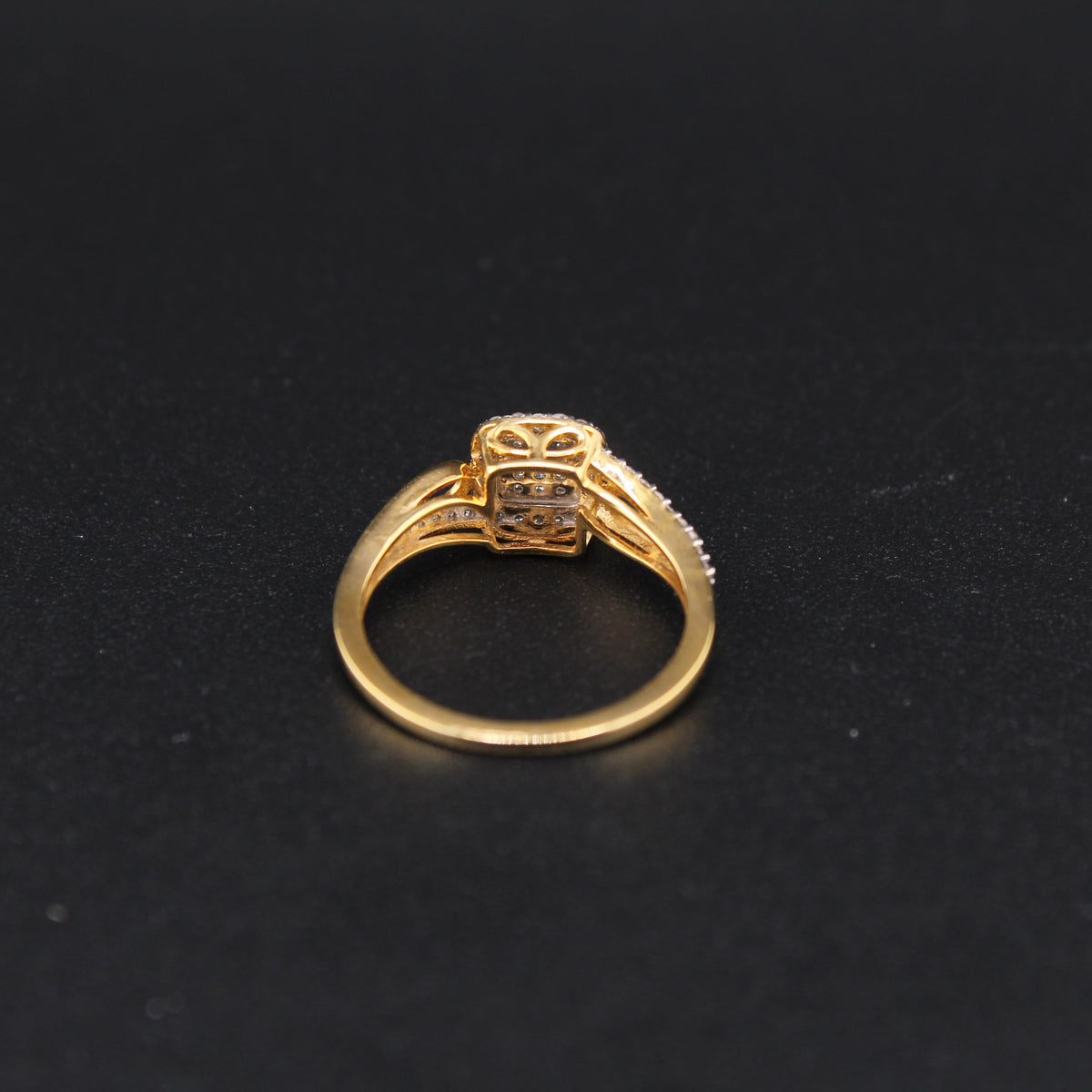 Real 10K Diamond Women's Ring