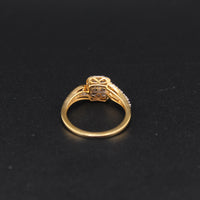 Real 10K Diamond Women's Ring