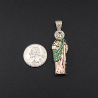 10K Gold Saint Jude Charm