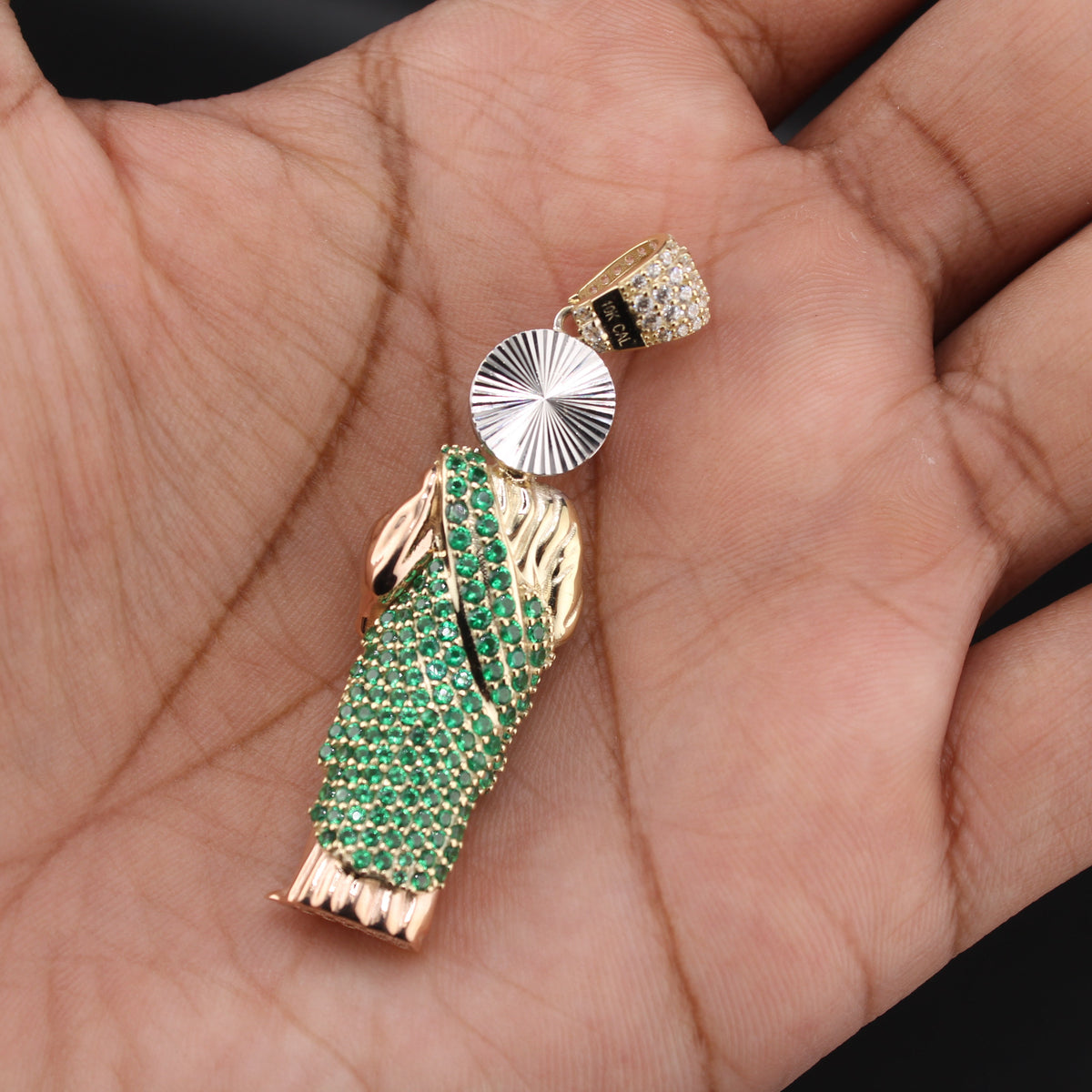 10K Gold Saint Jude Charm