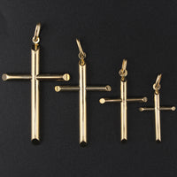 10K Gold Cross Pendant