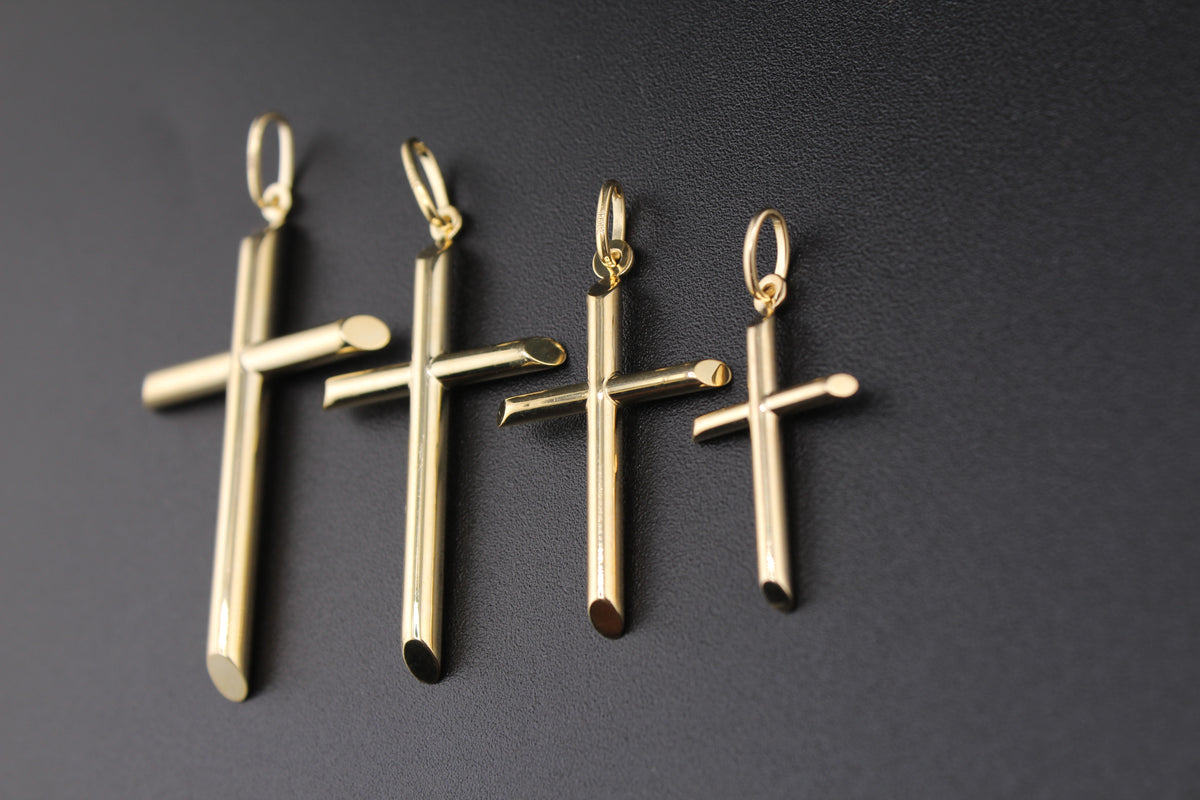 10K Gold Cross Pendant