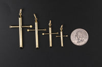 10K Gold Cross Pendant