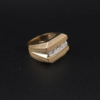 10K Gold  Mens Ring