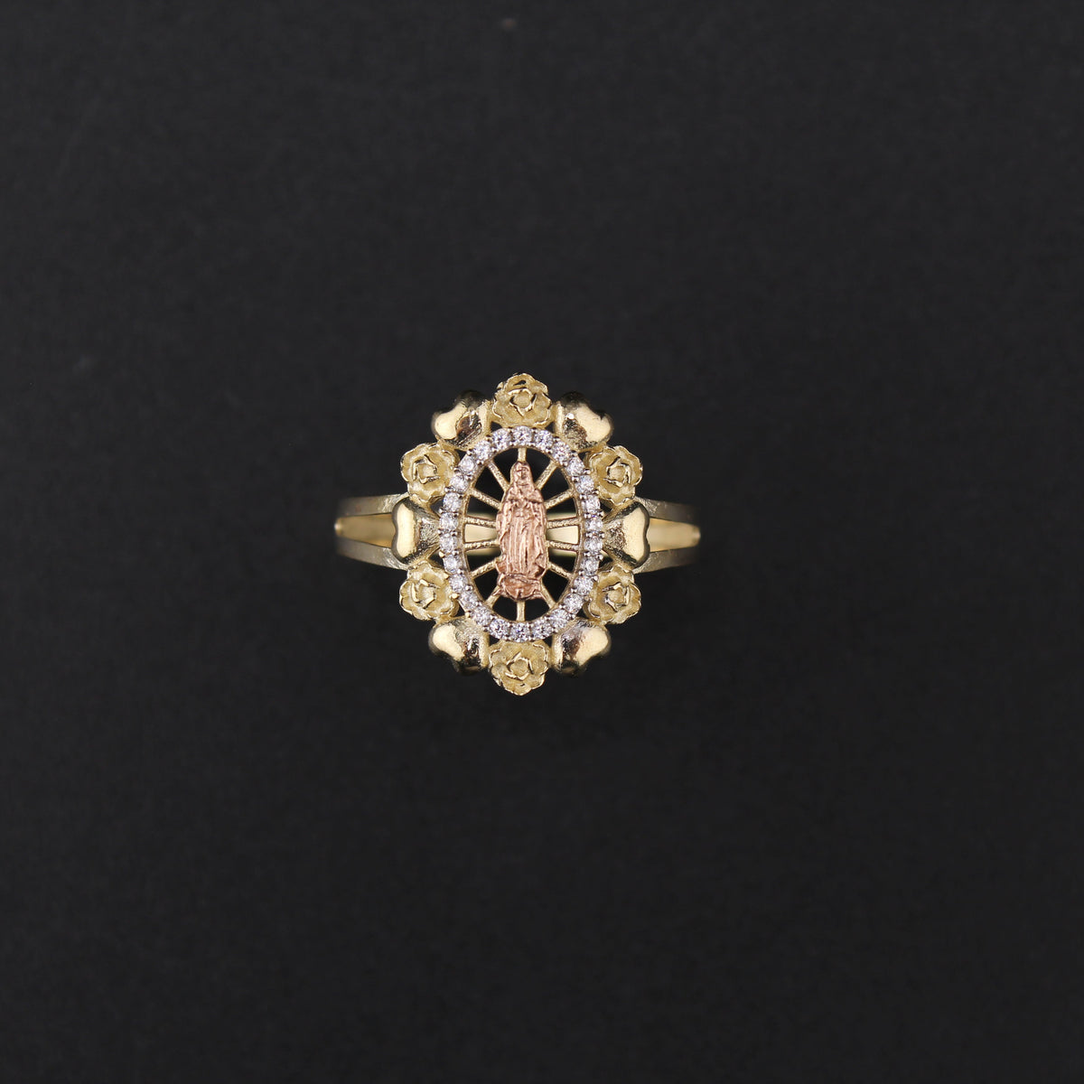 14KT Virgin Mary Ring
