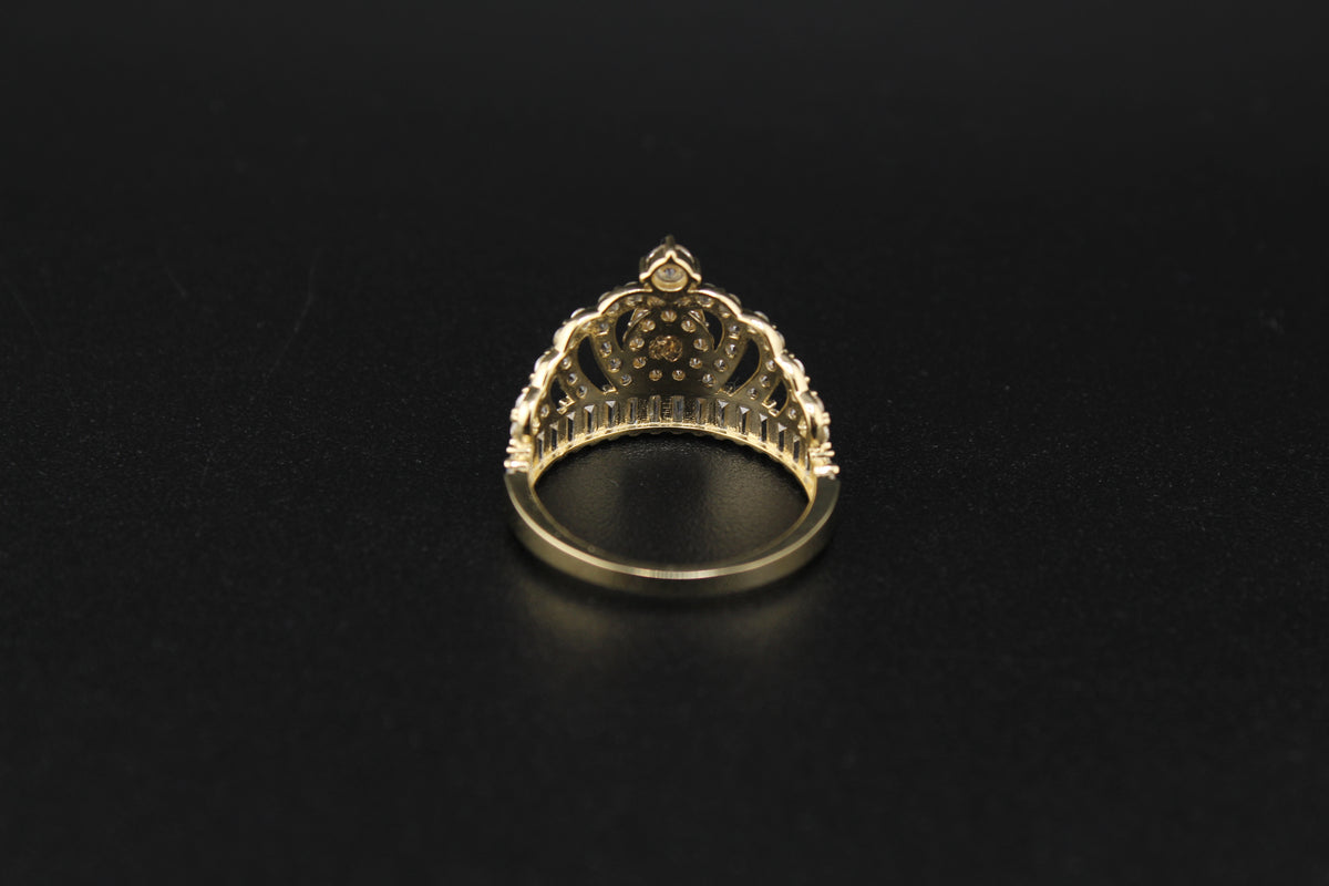 10K Gold Virgin Mary Ring