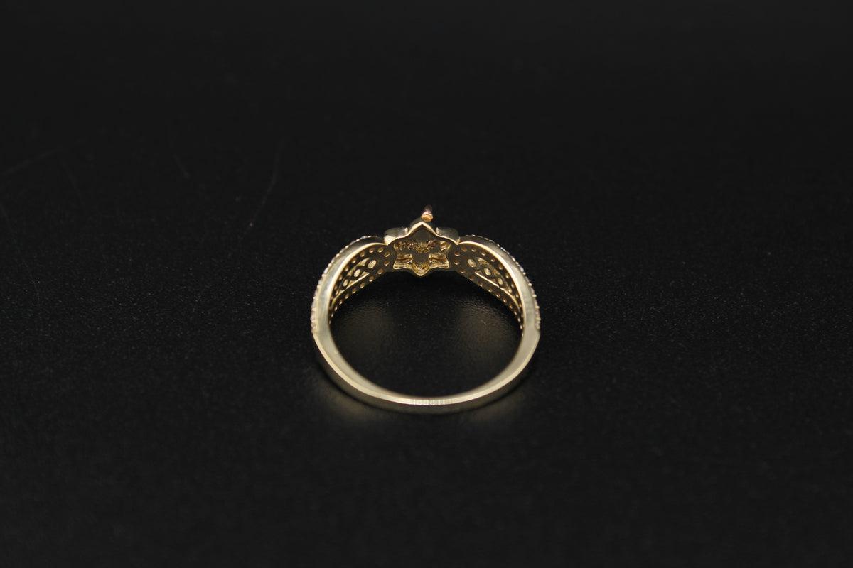 10K Gold Virgin Mary Ring