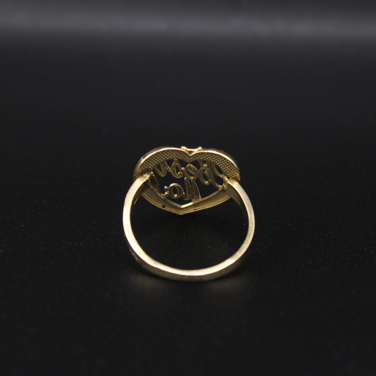 10K Gold Best Mom Ring