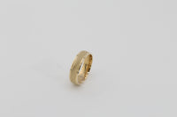 Real 10K Gold Mens Comfort Fit Band