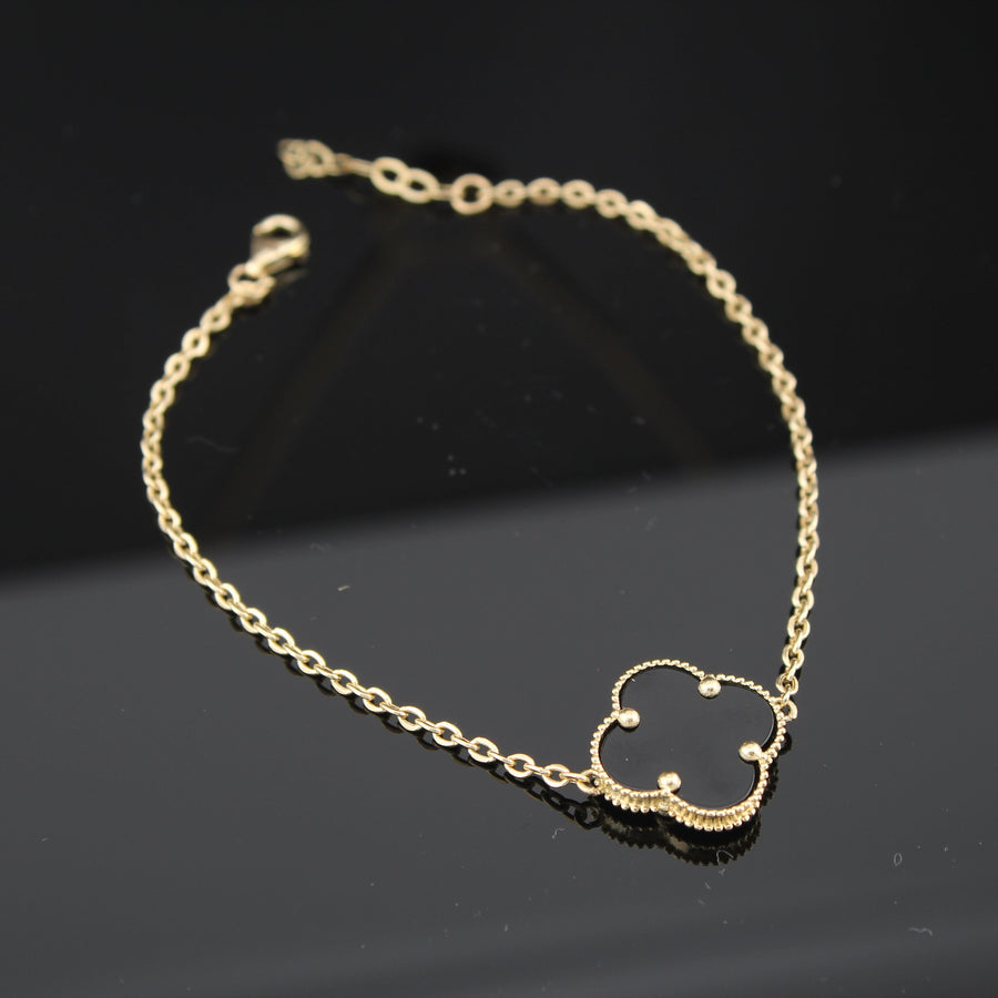 14K Clover Necklace & Set