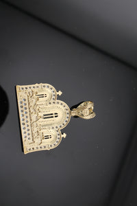 Real 10K Gold Last Supper Pendant
