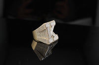 Real 10K Gold Big "K" Inital Diamond Ring