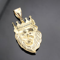 Real 10K Gold Lion Pendant