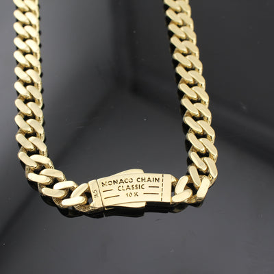 10K Monaco Cuban Chain Iced Out 24 in