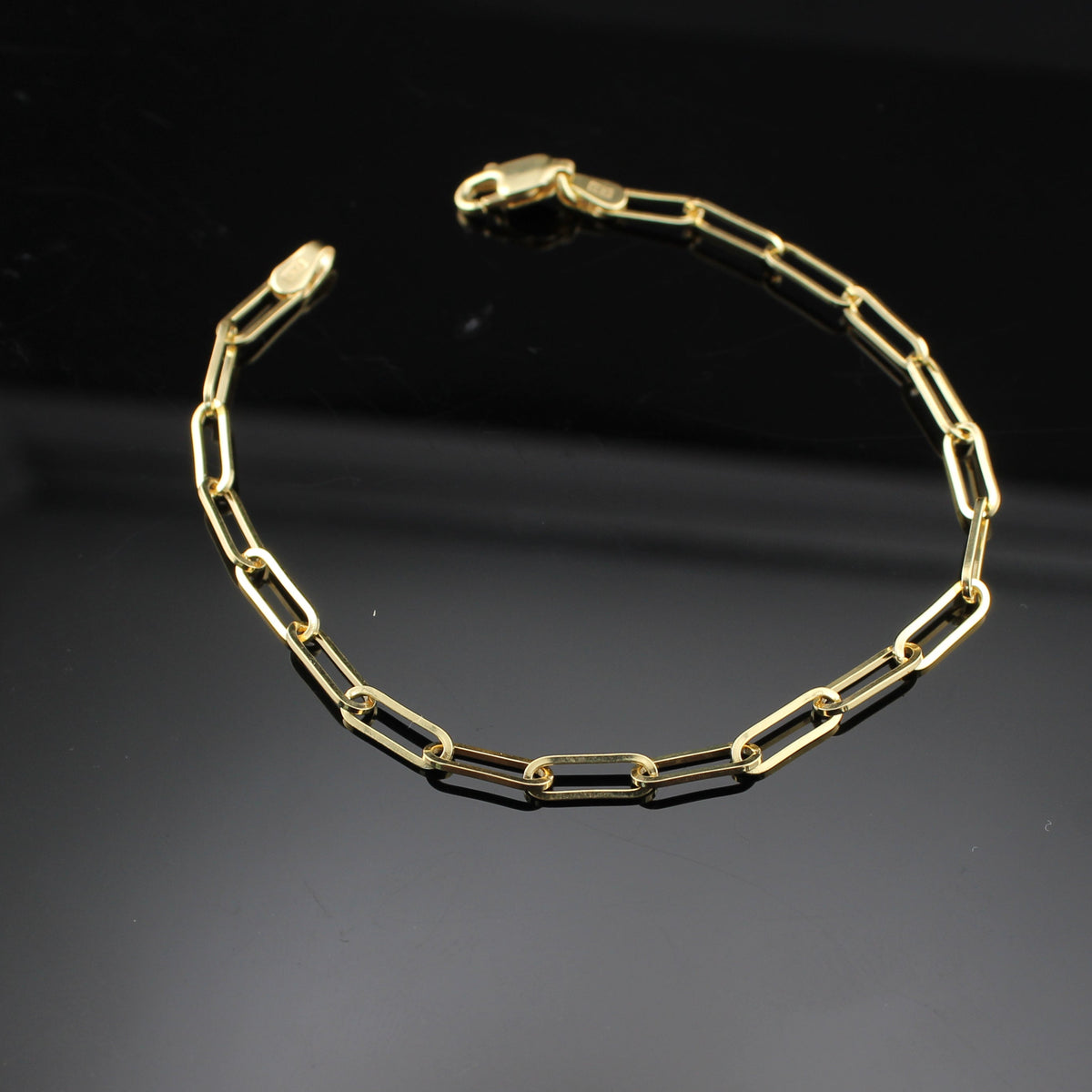Pulsera de eslabones de oro de 14 quilates