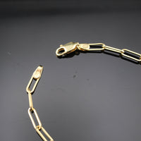 Pulsera de eslabones de oro de 14 quilates