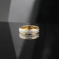 Real 10K Gold Mens Comfort Fit Band