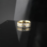 Real 10K Gold Mens Comfort Fit Band