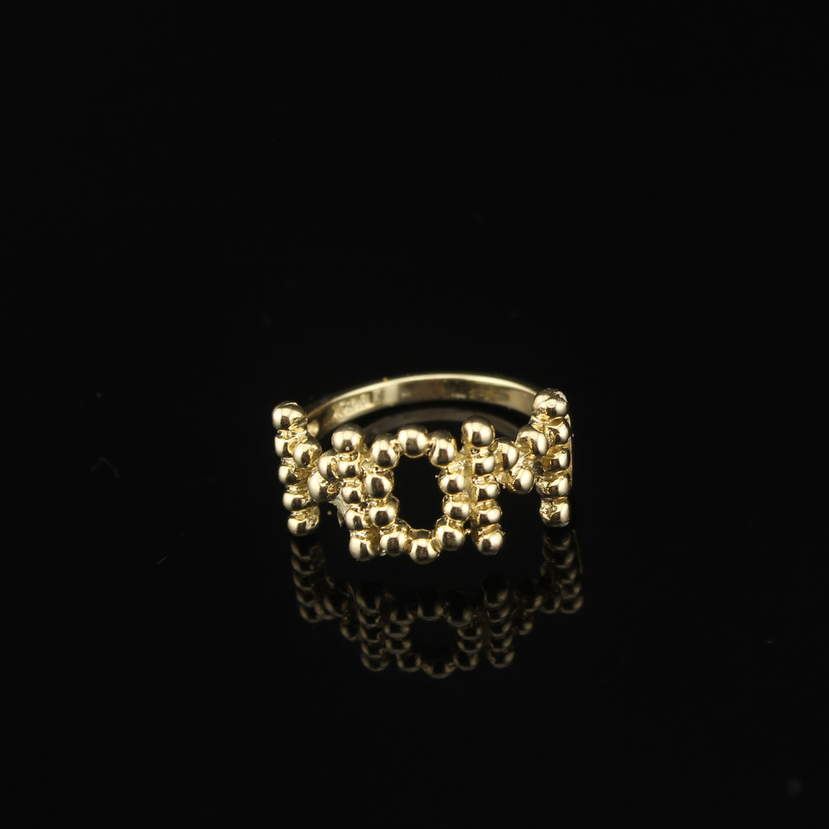 Real 10K Gold Mom Ring