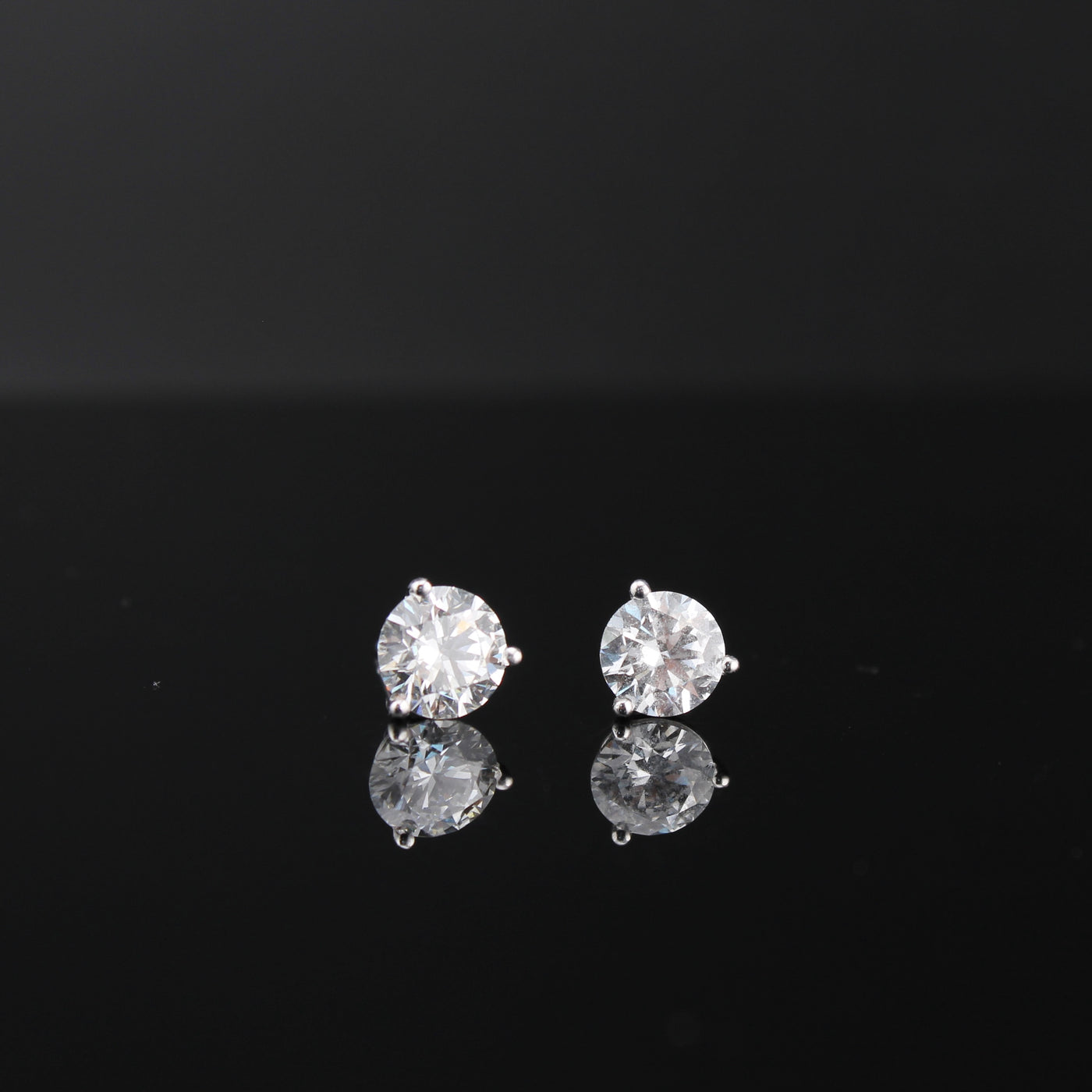 10K Gold 2.00 Diamond Studs