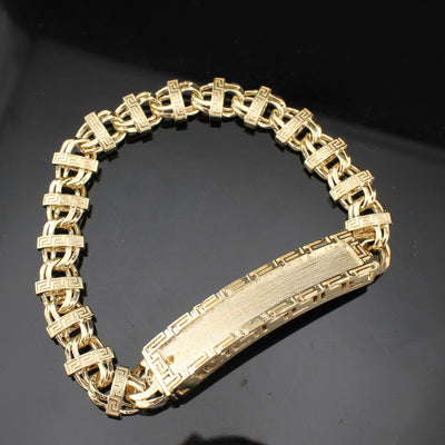 14K Chino ID Link Bracelet