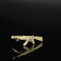 Real 10K Gold Ak-47 Ring
