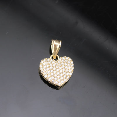 10k Gold Heart Pendant