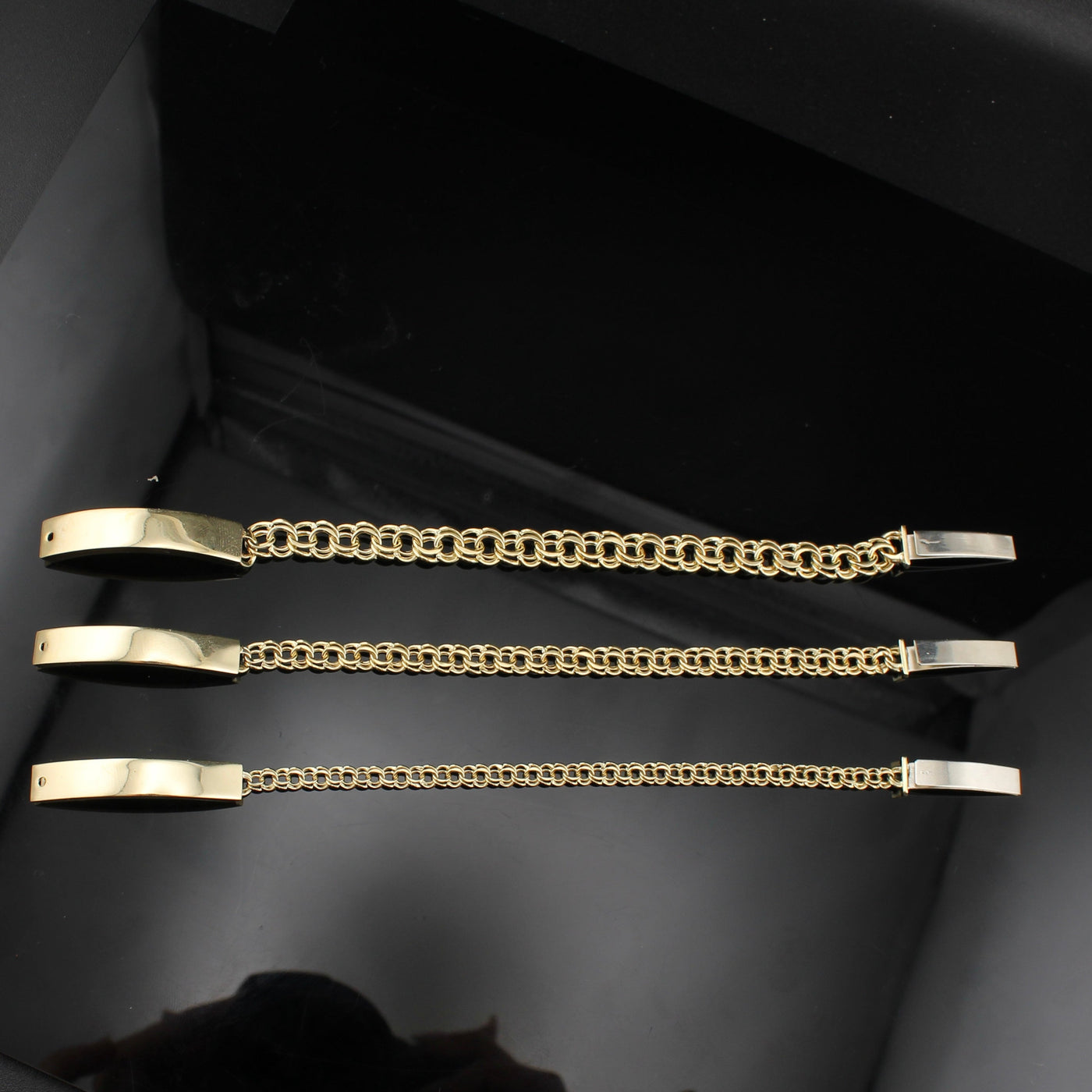 10k Gold Chino ID Ladies/Baby Bracelet