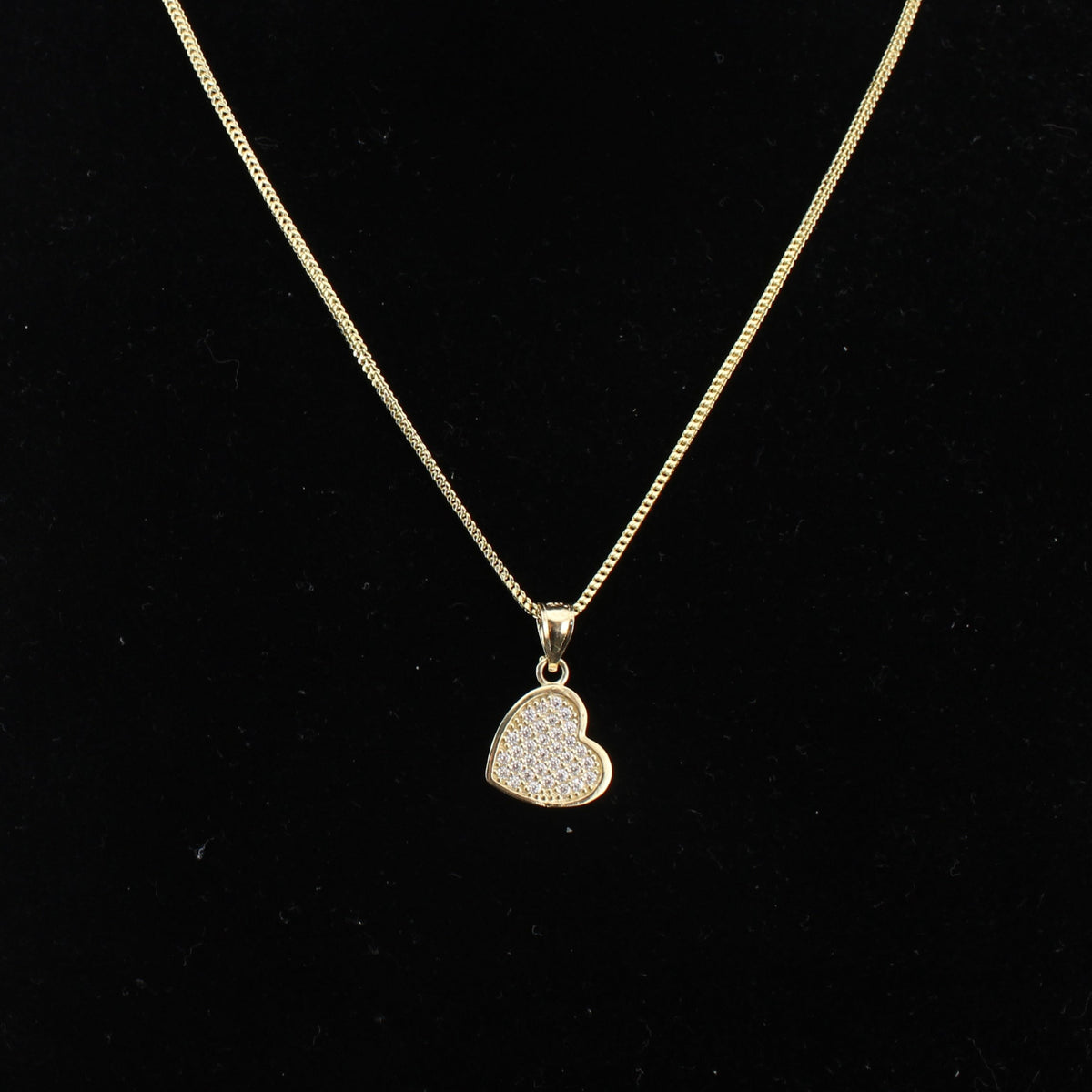 Real 10K Gold Heart Necklace