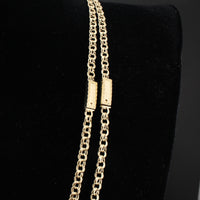 Real 10K Gold 5mm Chino Chain