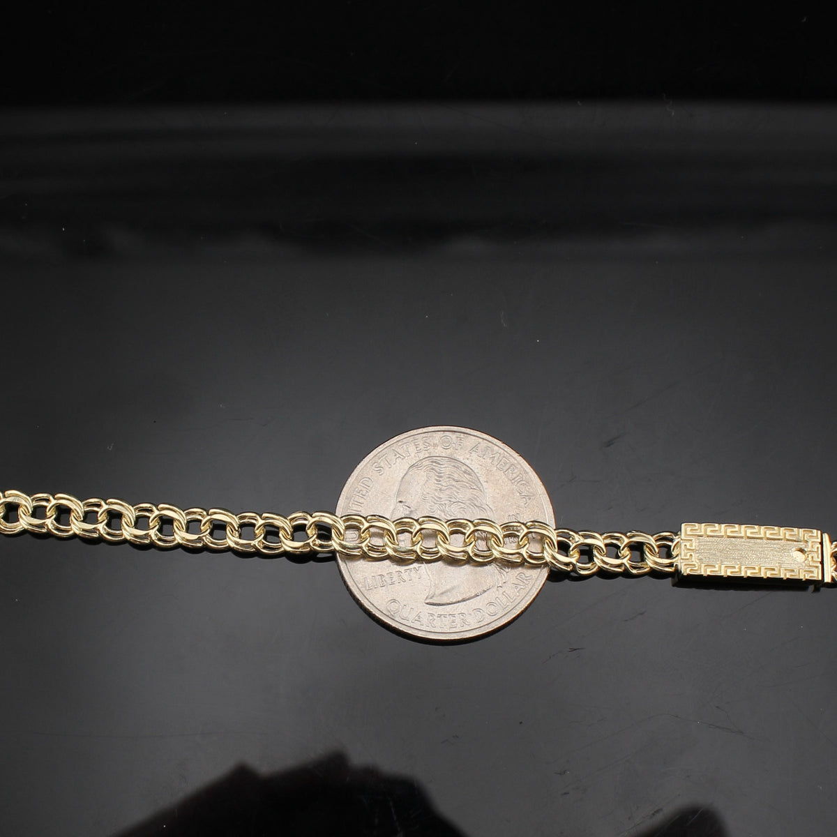 Real 10K Gold 5mm Chino Chain