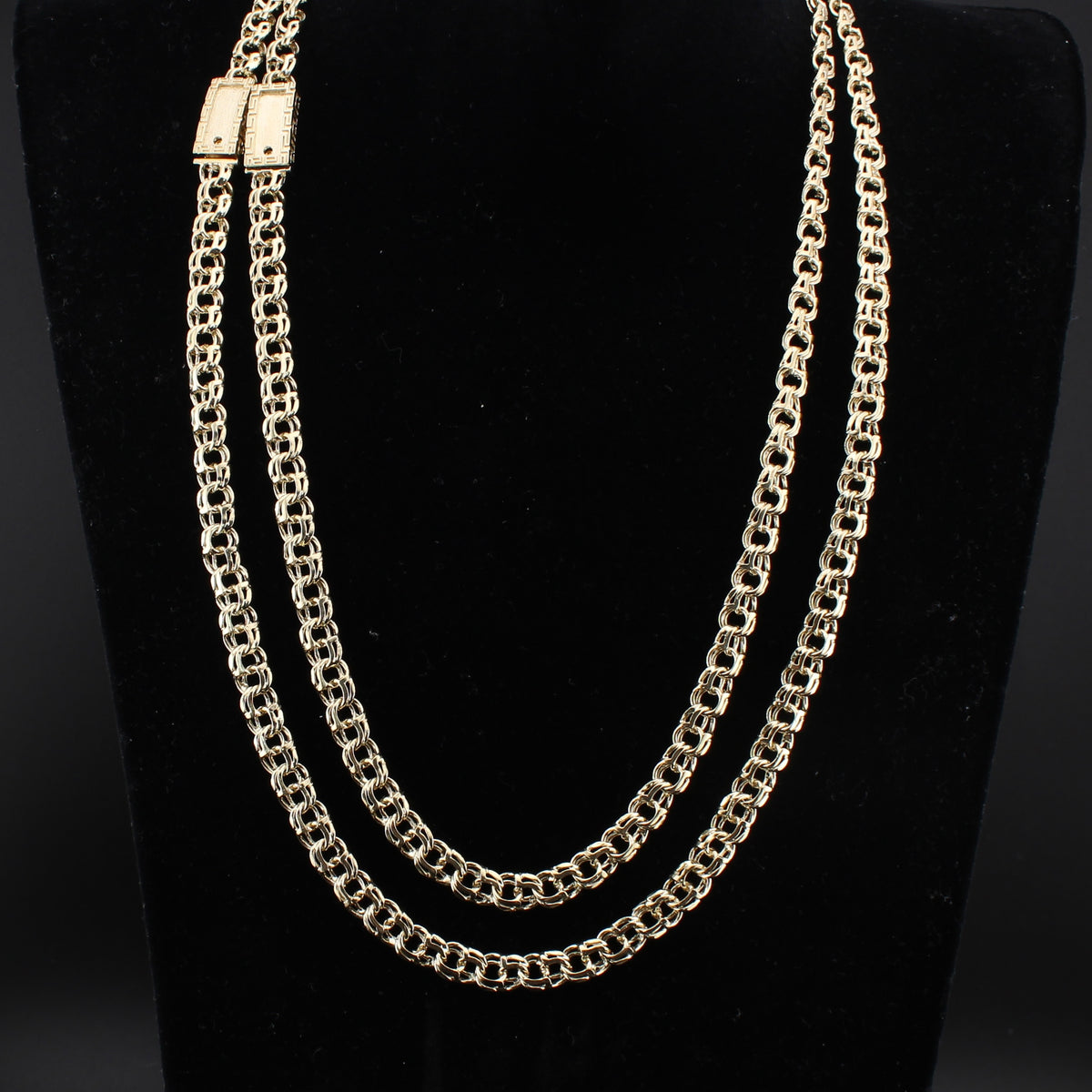 Real 10K Gold 7mm Chino Chain
