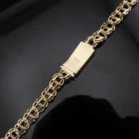 Real 10K Gold 7mm Chino Chain