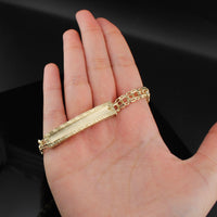 Real 10K Gold Chino Bracelet