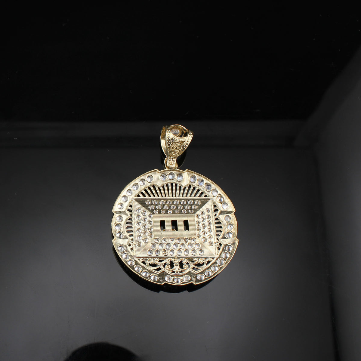 Real 10K Gold Last Supper Pendant