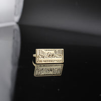 Real 10K Gold Last Supper Ring - Rectangle Last Supper Ring