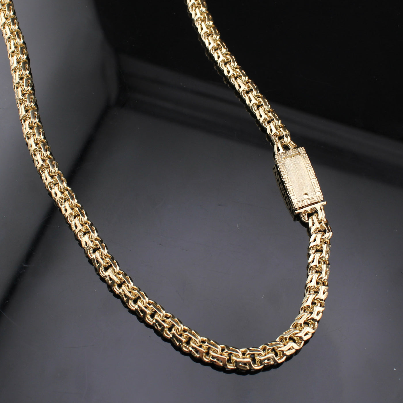 14K Gold Chino Chain 7mm