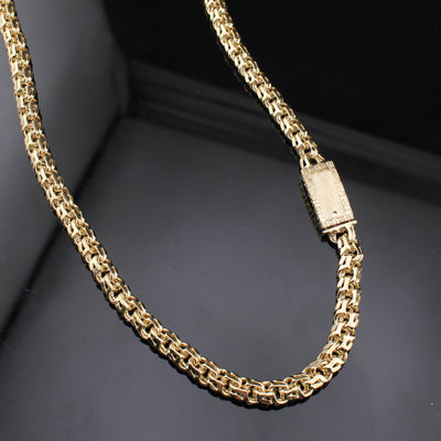 14K Gold Chino Chain 7mm