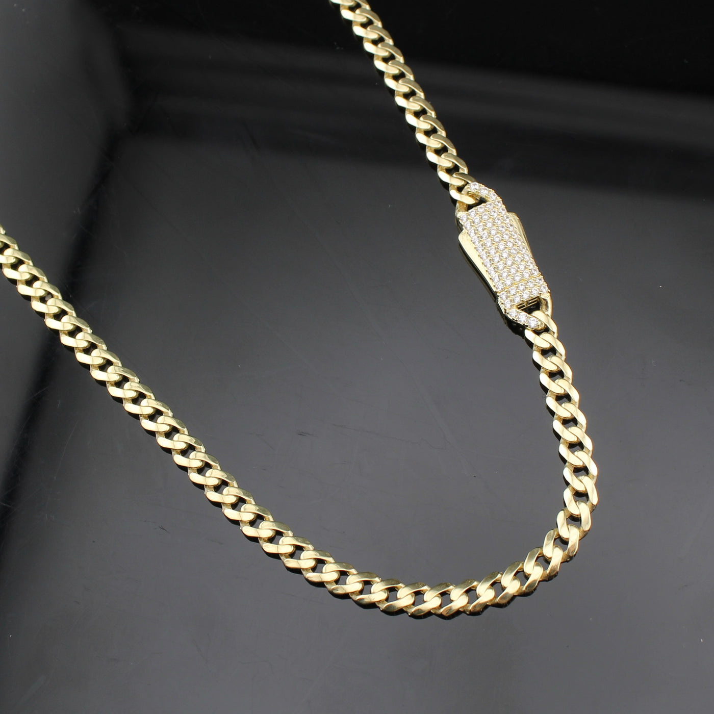 14K Gold Royal Miami Cuban Chain 4.5mm