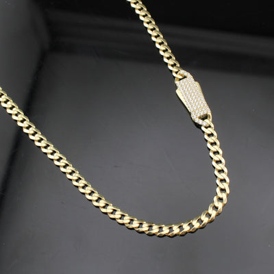 14K Gold Royal Miami Cuban Chain 4.5mm