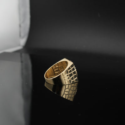 14K Gold Centenario Ring