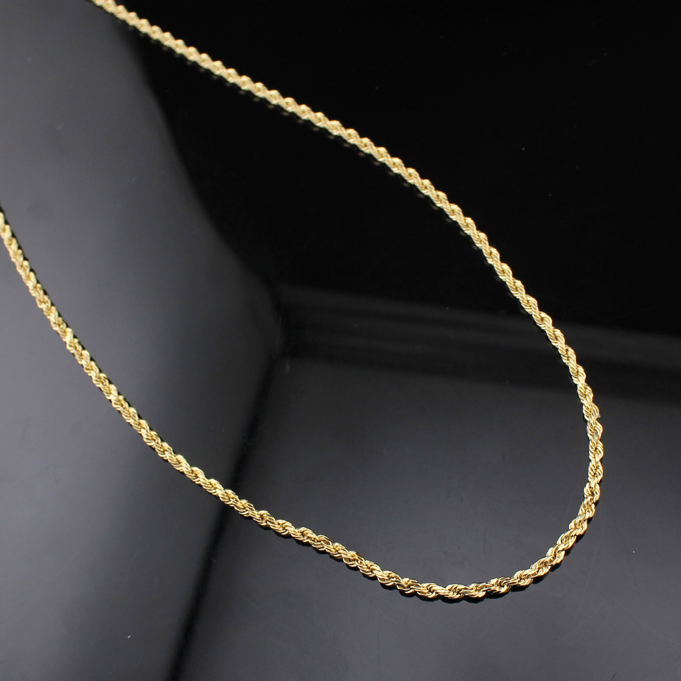 14K Gold Rope Chain 2mm