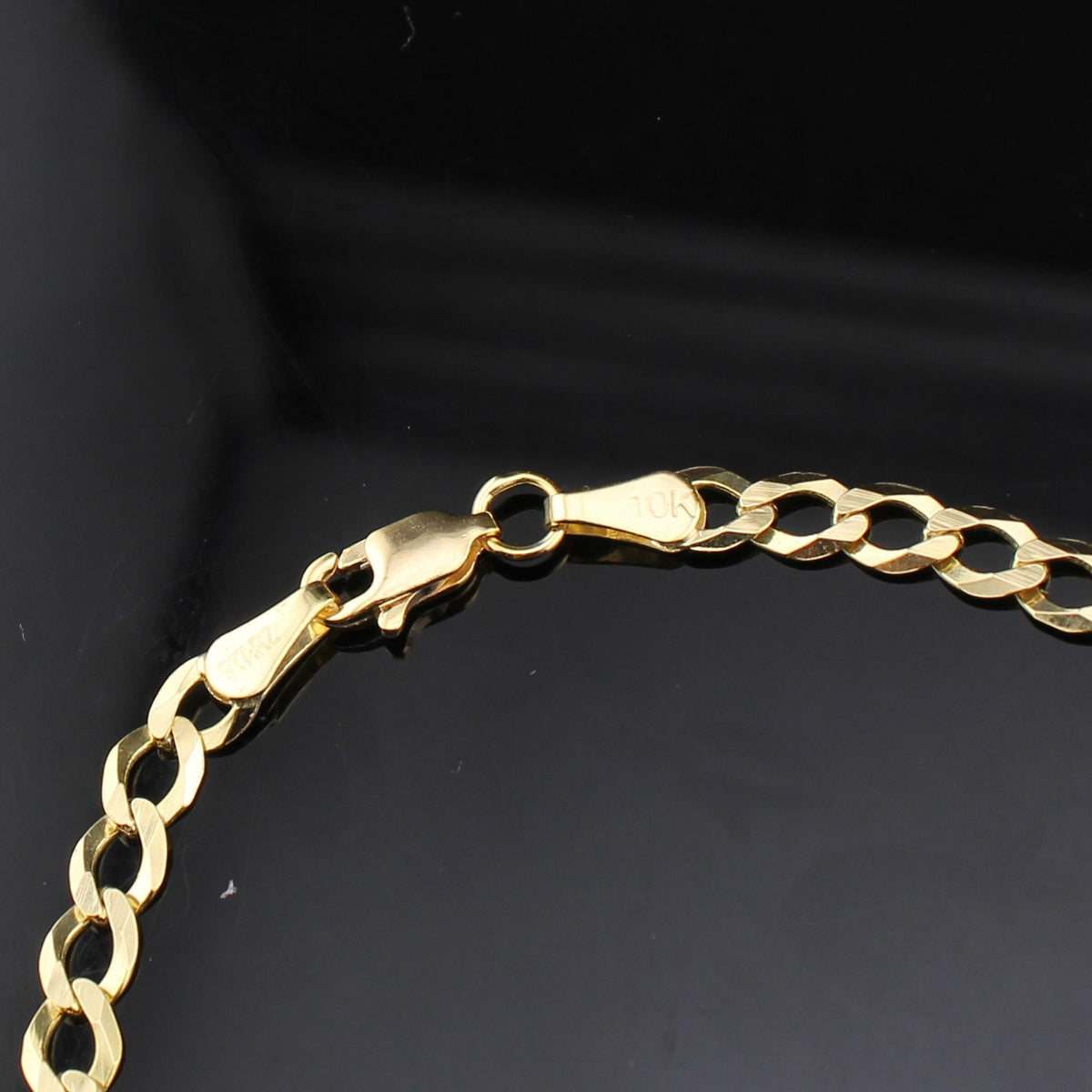 Real 10K Gold Cuban Bracelet