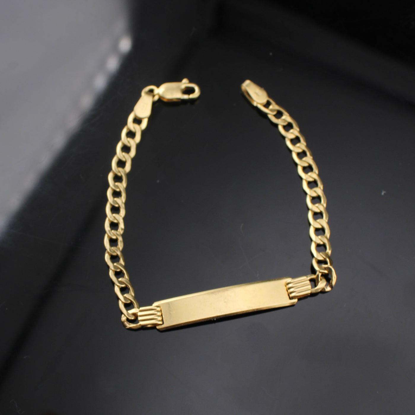 10K Cuban ID Bracelet