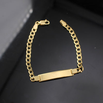 10K Cuban ID Bracelet