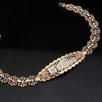 Real 14K Gold Quinceañera Bracelet