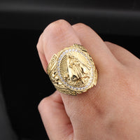 Real 10K Gold San Juan De Los Lagos Mens Ring