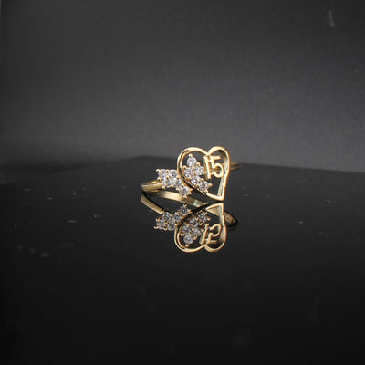 14K Gold Quinceañera Ring