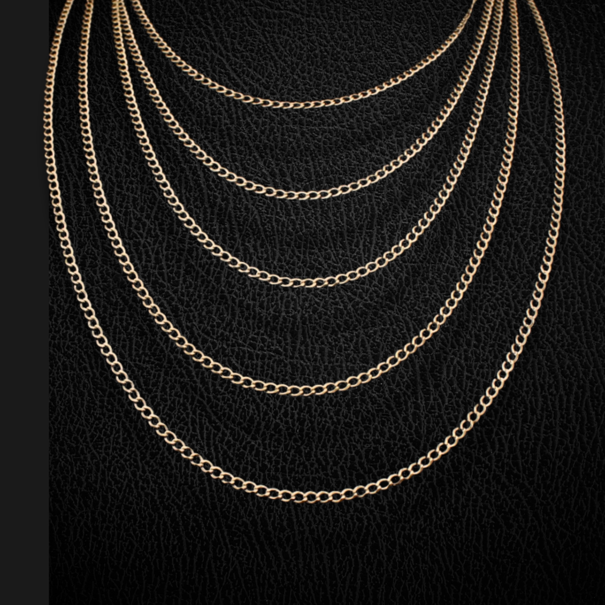 Real 10K Gold 2.5mm Cuban Chain