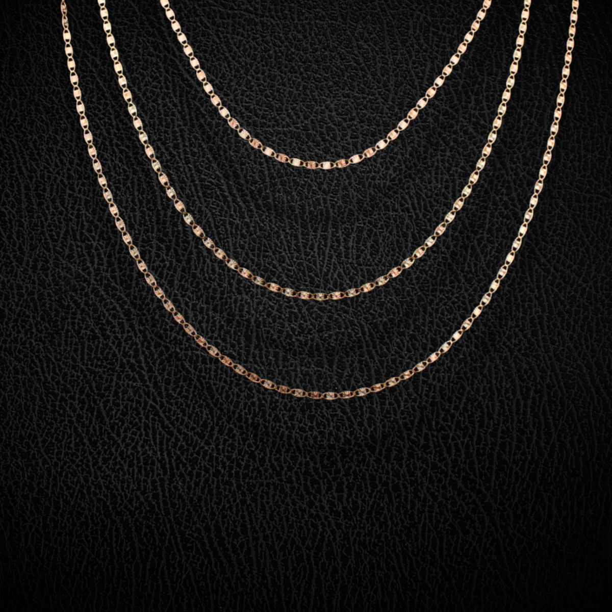 Real 10K Gold 2.0mm Valentino Chain